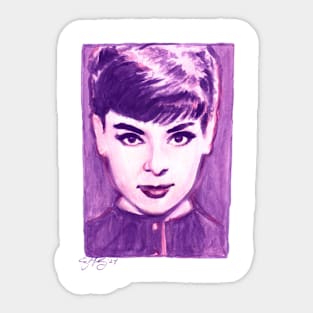 Audrey Sticker